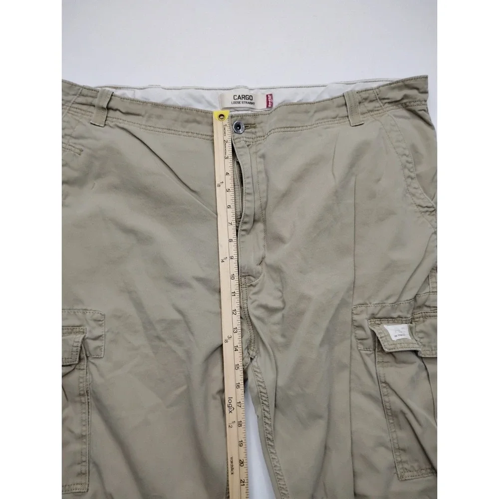 Levi's Cargo‎ Pants Loose Fit Utility Workwear Streetwear Y2K Mens 46x34